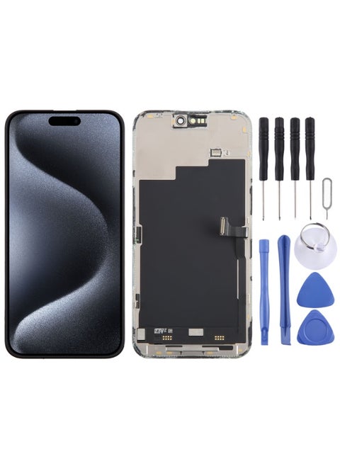 High-quality replacement inner screen compatible with the iPhone 15 Pro Max - Brand GX