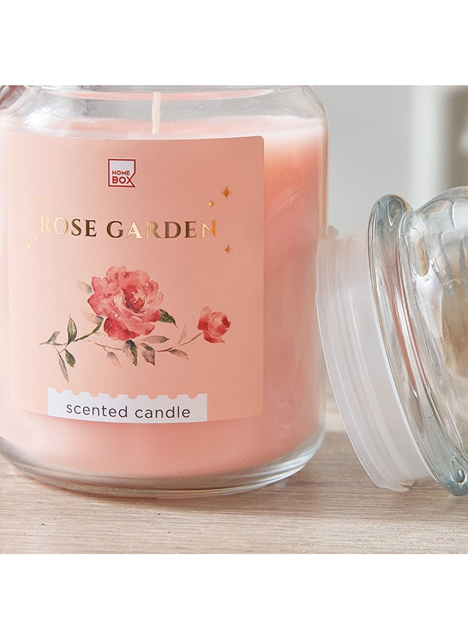 Home Box Qara Colonial Rose Garden Jar Candle 530 g - Image 3