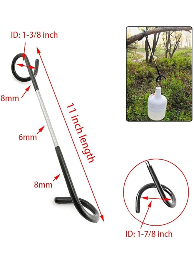 KASTWAVE Camping Hook Hanger 2 Set Of Multi Purpose Camping Light/Lamp Hook Outdoor Equipment Strong Hanger For Camping Travel; Adventure Tool; Sports Accessory; Organizing Gadget - Image 2