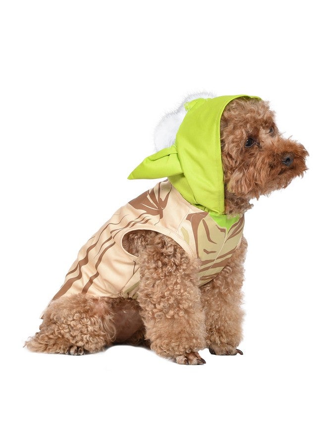 STAR WARS Yoda Halloween 2022 Pet Costume - Medium - Officially Licensed Star Wars Dog Costume, Multicolor (FF14734-22) - Image 1