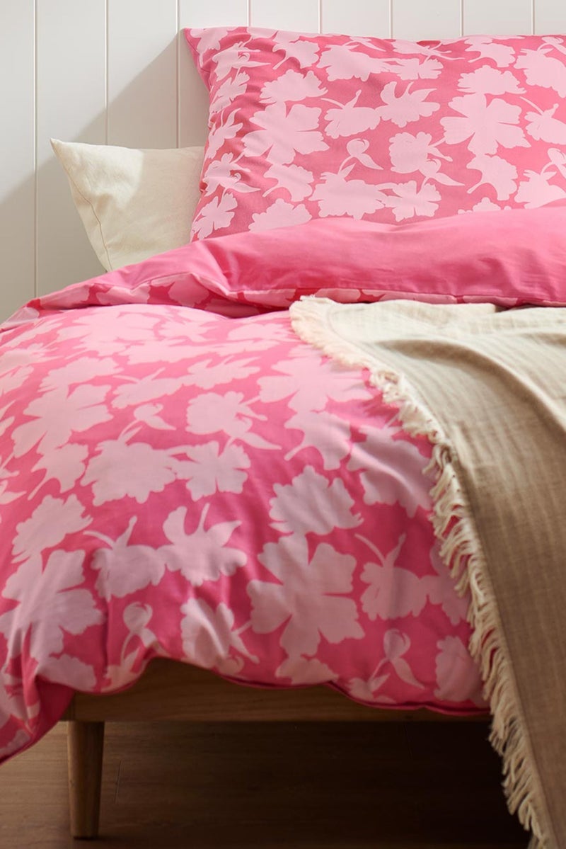 Tchibo Duvet Set 135 x 200 cm, Pink  - Image 1