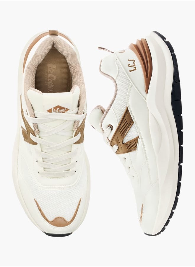 Lee Cooper احذية رياضية منخفضة للرجال مزودة بشريط لربط الأربطة  - Image 2