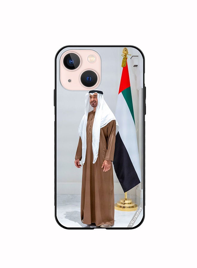 VR CREATIVE Protective Case Cover For Apple iPhone 13 Sheikh Mohamed Bin Zayed Al Nahyan Design Multicolour - Image 1
