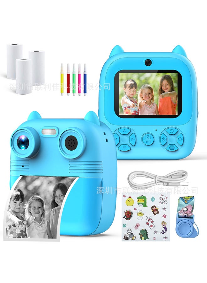 Neutral Source Manufacturers New Children's Pord Camera Hd Photo Video Printing Camera Toys Distribution - Image 1