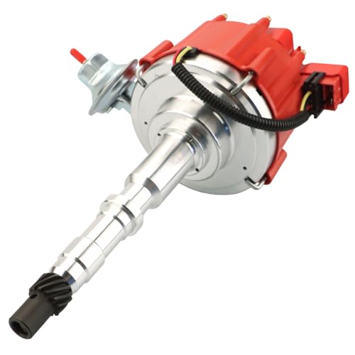 MAS Performance HEI Distributor & Wiring Set Including 65K Coil Compatible with Jeep AMC SBC/BBC V8 290 304 343 360 390 401 (Red HEI Kit) 5.0L 5.6L 6.4L - Image 4