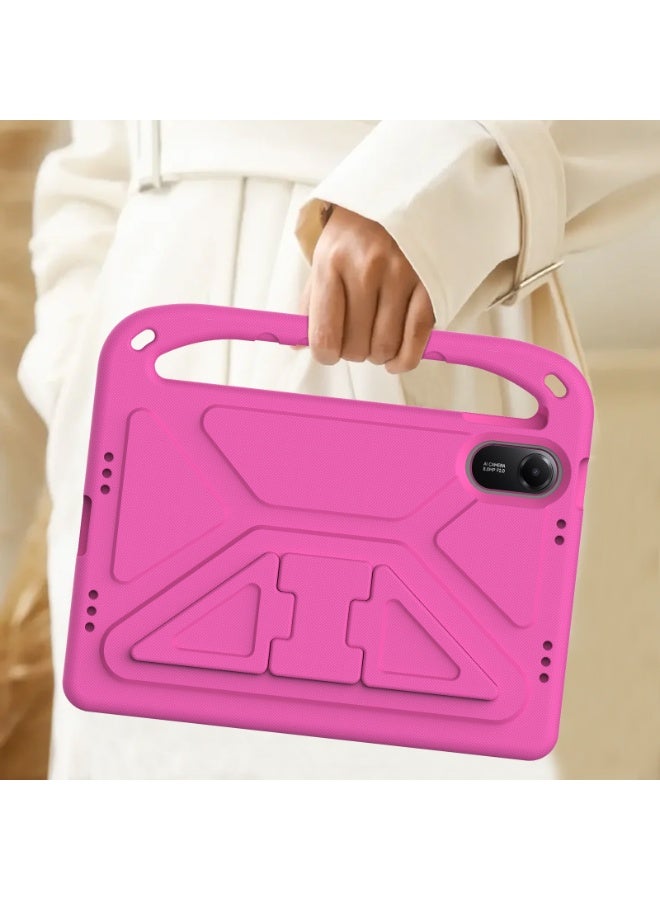 Cover for Xiaomi Redmi Pad 2 11'' Released 2025 Tablet Case for Kids - Durable Lightweight EVA Shockproof Protective Handle Stand Cover Compatible with Redmi Pad 2 Tablet (Rose Red) - Image 5