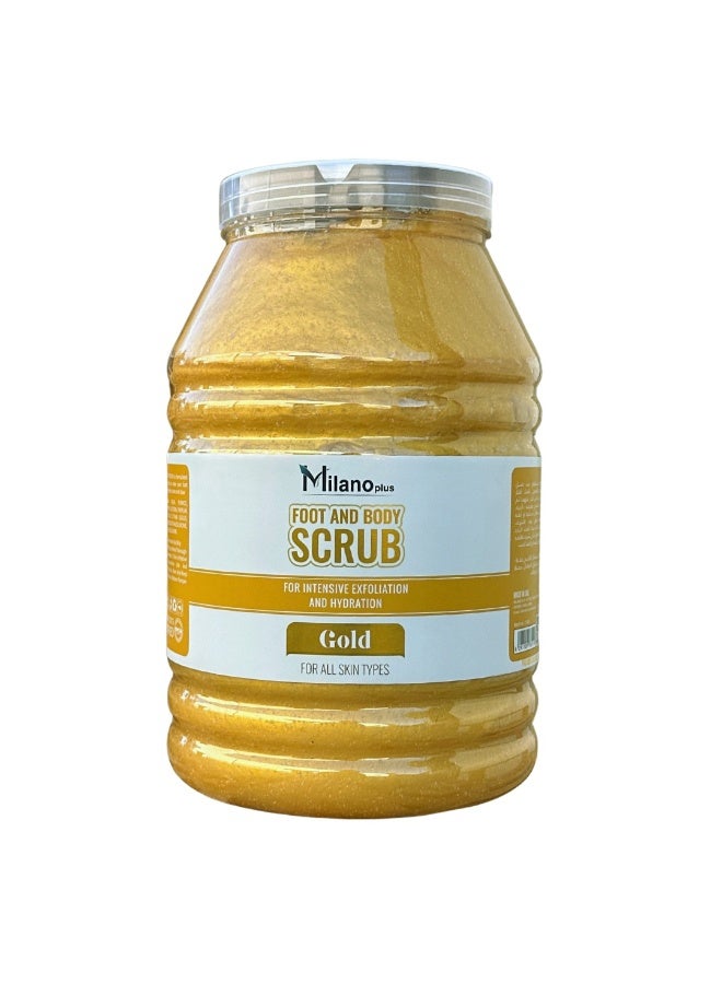 Milano Plus Foot and Body Gel Scrub Gold 5kg