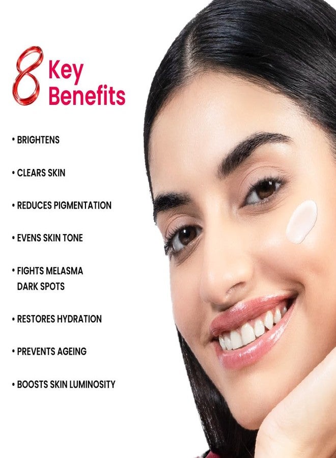 Foxtale 10% Vitamin C + Glutathione Complex Serum, Brightens skin in 3 days, Fades melasma & dark spots, Evens Skin tone, Gentle & Non-irritating, For All Skin types, Men & Women - Image 2