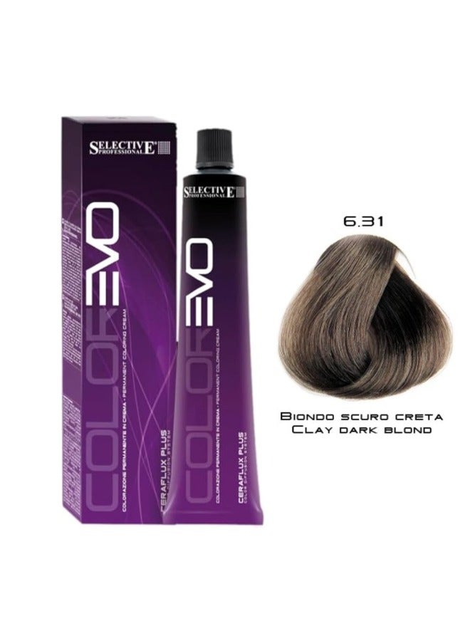 Selective Professional Selective ColorEvo Cream Hair 6.31 Clay Dark Blond 100 Ml - Image 1