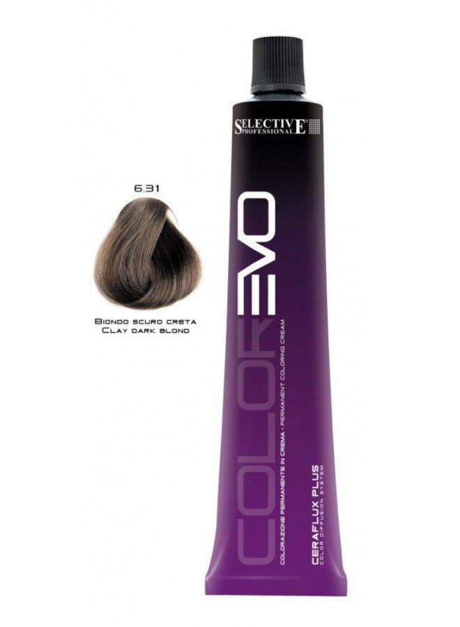 Selective Professional Selective ColorEvo Cream Hair 6.31 Clay Dark Blond 100 Ml - Image 2