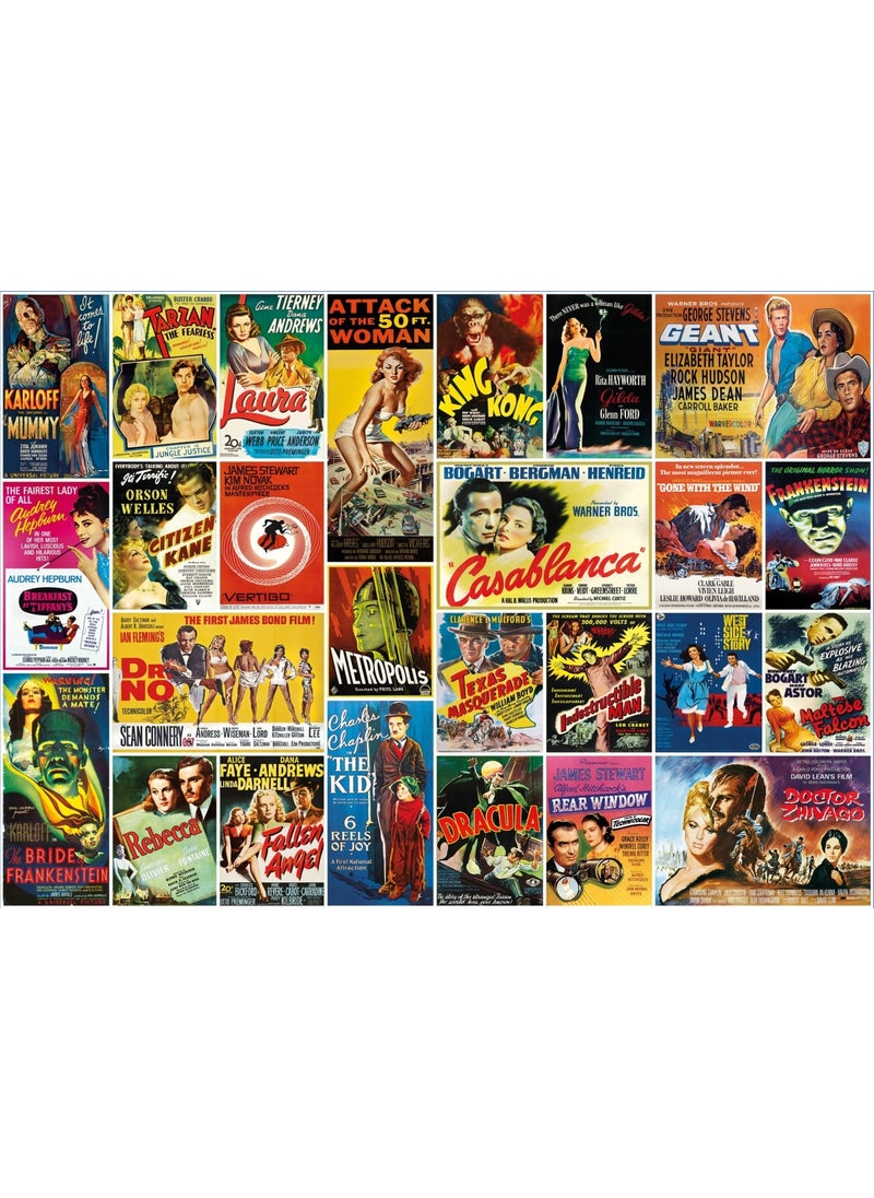KS Games Vintage Movie Posters 1000 Piece Puzzle  - Image 2