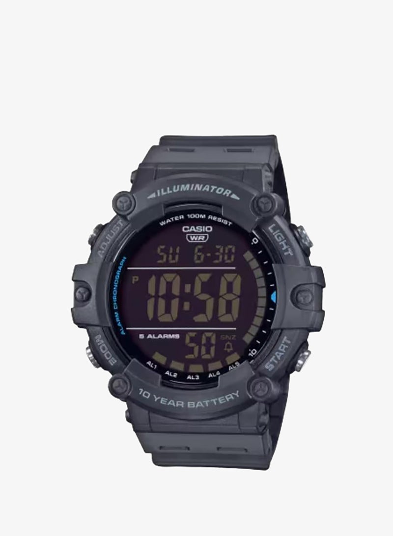 Men's Resin Digital Watch AE-1500WH-8BVDF - 51.2 mm
