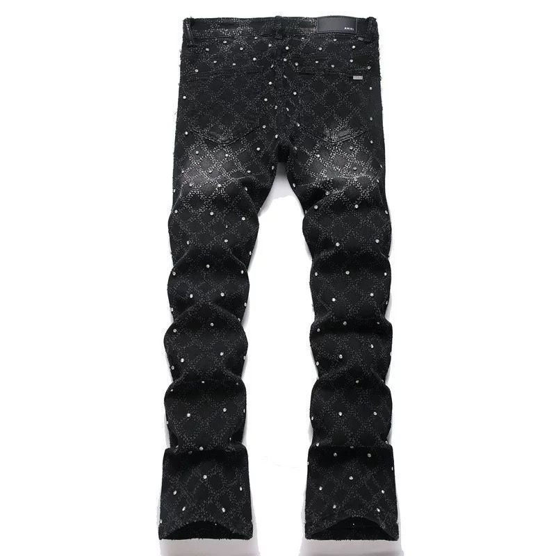 Unisex Casual Daily Denim Jeans - Image 4