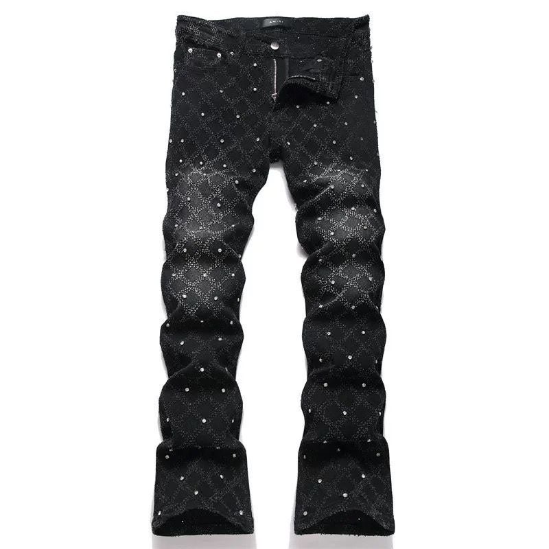Unisex Casual Daily Denim Jeans - Image 1