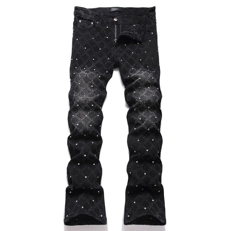 Unisex Casual Daily Denim Jeans - Image 2