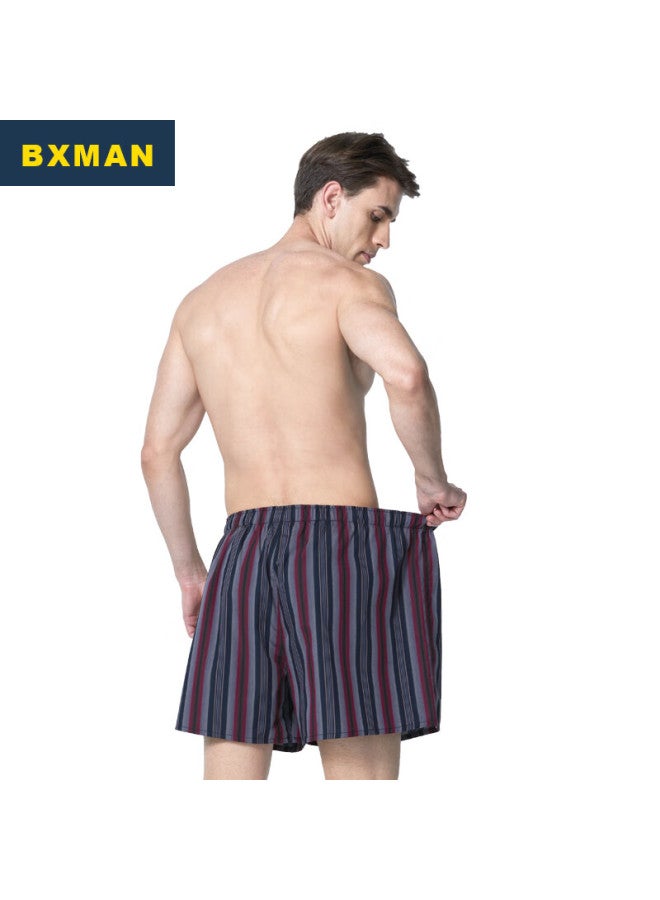 Bxman Extra Large Size Aladdin Pants Men's Underwear, Boxer Briefs, Pure Cotton Woven Loose Shorts, Ch921 Xxxxl - Image 5