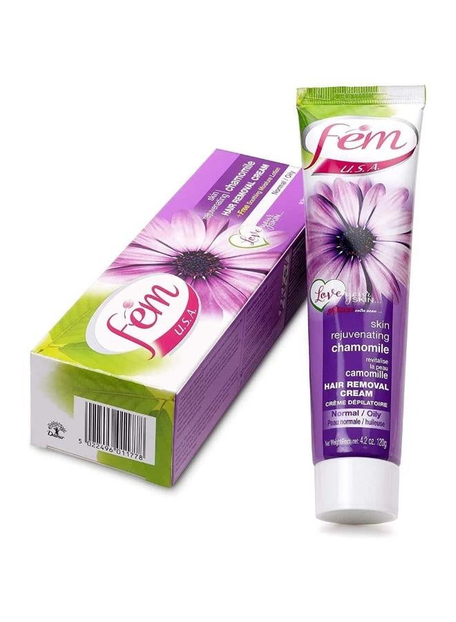 فيم كريم لإزالة الشعر للبشرة العادية مع لوشن 120جرام - Image 1