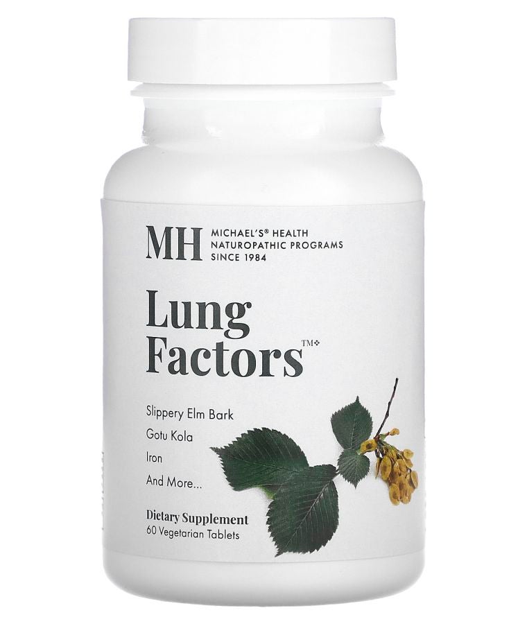 MICHAEL'S Lung Factors 60 Vegetarian Tablets