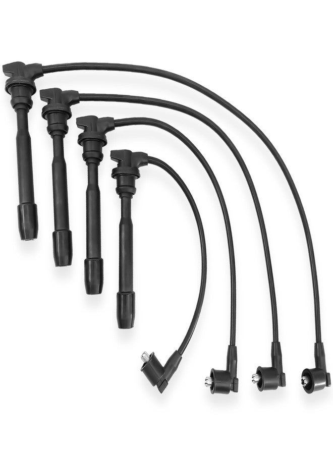 DTMAP Ignition Spark Plug Wires Set Compatible with Hyundai Elantra 1996-2012,Tucson 2005-2009,for Kia Sportage 2005-2010 Soul Spectra 1.8L 2.0L - Image 1