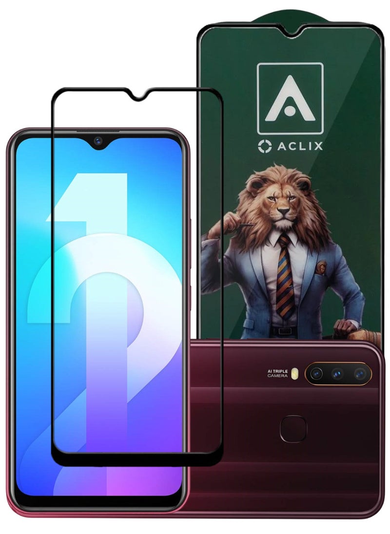 ACLIX Antistatic ESD Dustproof Premium Quality High Definition Tempered Glass Screen Protector Designed For vivo Y12 - Image 1