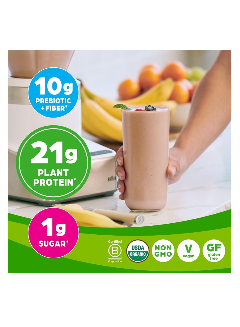 أورجين مسحوق بروتين الأطعمة الفائقة العضوية من أورجين، 1.12 رطل من حلوى الشوكولاتة الكريمية - Image 4