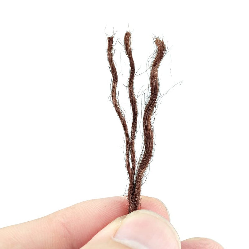 KINGLAKE 328 Feet Natural Jute Twine Best Arts Crafts Gift Twine Christmas Twine Durable Packing String,Coffee - Image 3