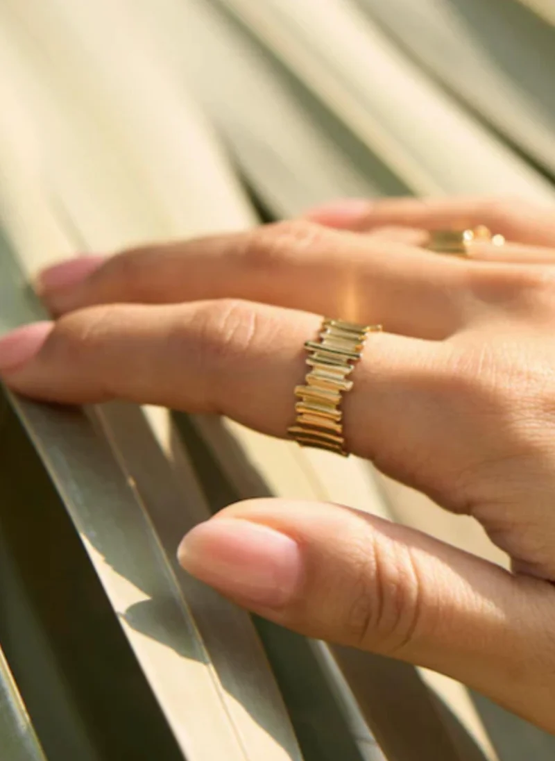 AMIE Dubai  Gold piano ring for Women | Best Price UAE