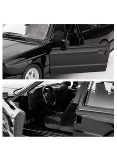 RMZ City RMZ City 1:36 BMW M3 1987 Toy Car, Diecast Pull Back Model Car, Doors Open, Collection Kids Toy for Aged 3 and up, Gift Black  - Image 4