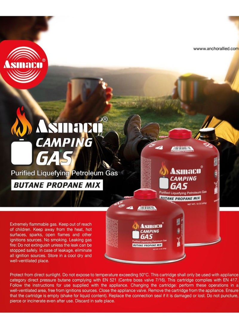 Asmaco Gas for camp stoves 230 g - Image 2