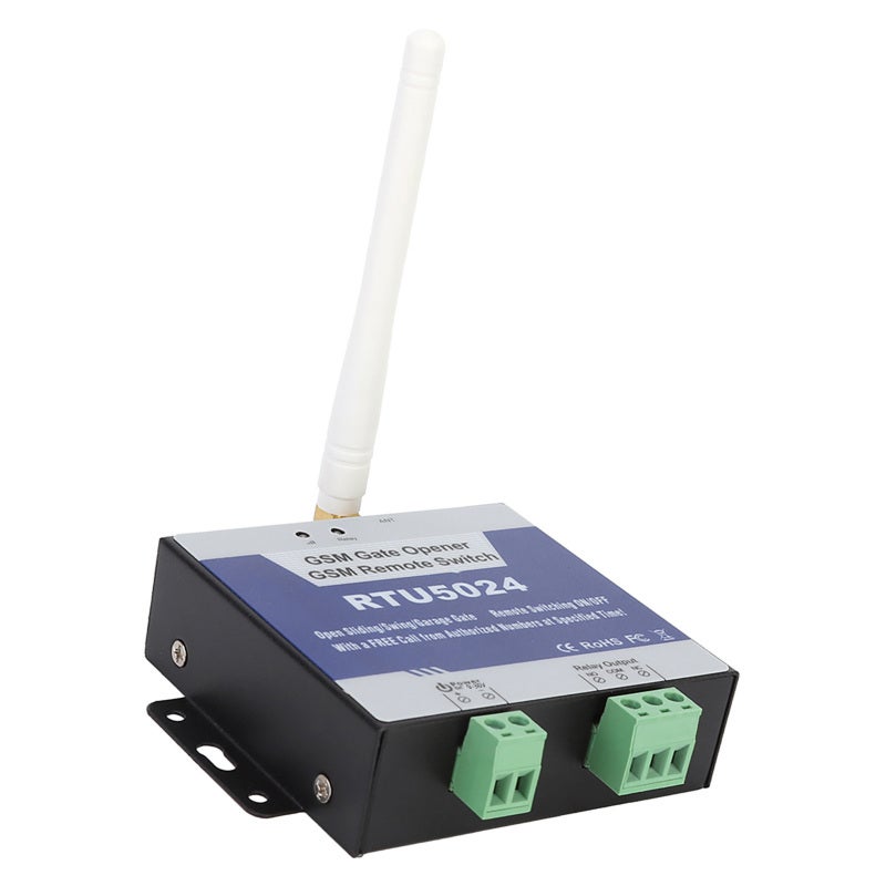 جهاز فتح البوابة GSM RTU5024 النسخة المطورة: بناء متين ومقاوم للاهتراء - تحكم بديهي عبر تطبيق الهاتف المحمول، مرحل قابل للبرمجة لنظام التحكم في الأبواب والحواجز والستائر ومواقف السيارات. - Image 1