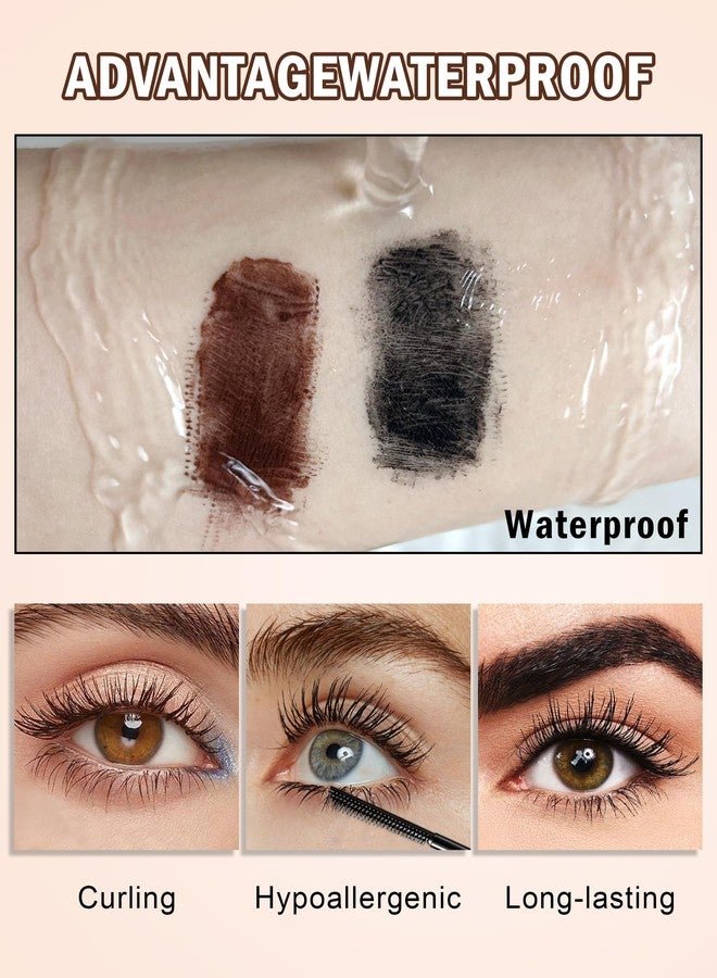Jutqut Black Mascara for Older Women 60 Plus, Mascara Volume and Length for Mature Women, Waterproof Smudge Proof Long Lasting Volumizing, Hypoallergenic - Image 5