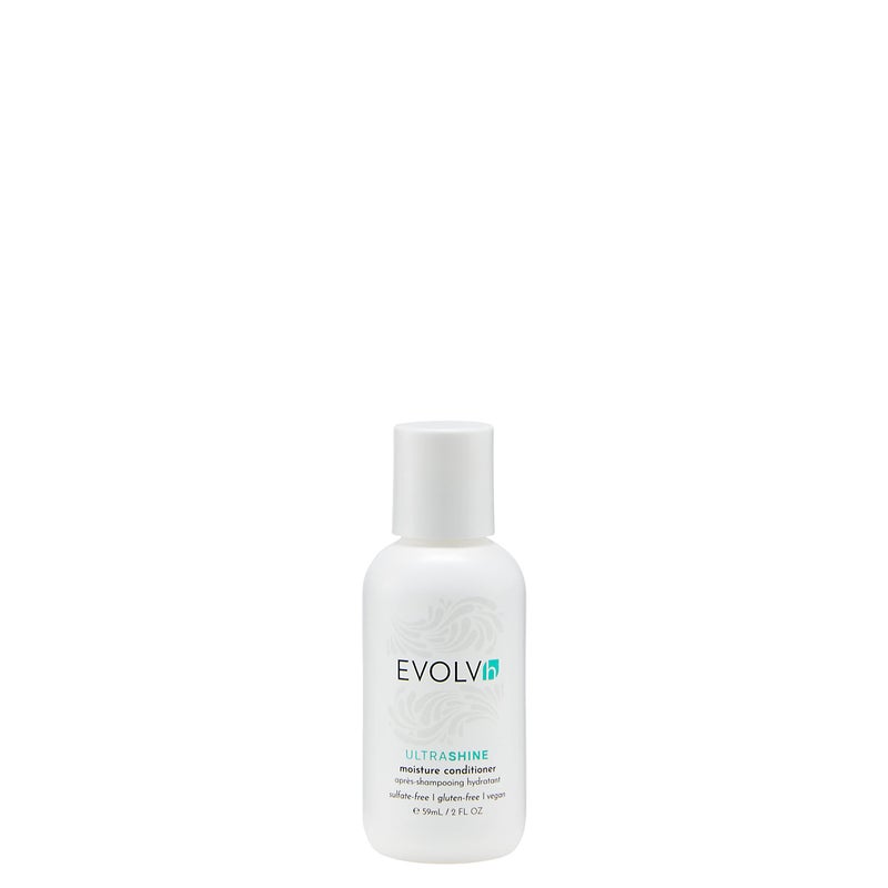 EVOLVh  Natural UltraShine Moisture Conditioner  Vegan NonToxic Clean Hair Care 2 fl oz  60 mL