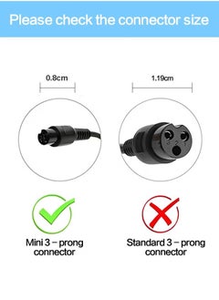 Generic 42V 2A Electric Scooter Charger 3 Pin, DC 8mm Port Universal Power Adapter, 36V Lithium Battery Charger for Hoverboard, Self-Balancing Scooter, Drifting Board, Unicycle, Electric Bike  - Image 2