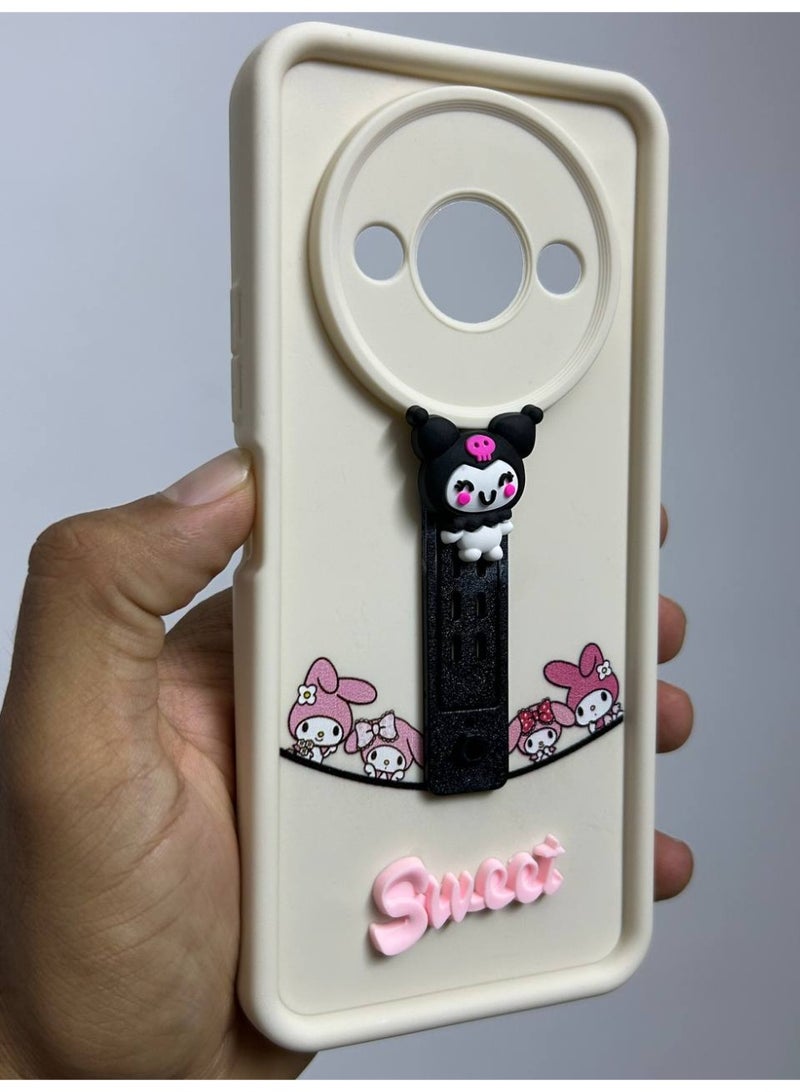 new cartoon-designed back cover with the word "Sweet" on it, compatible with the Xiaomi Redmi A3 phone. - Image 2