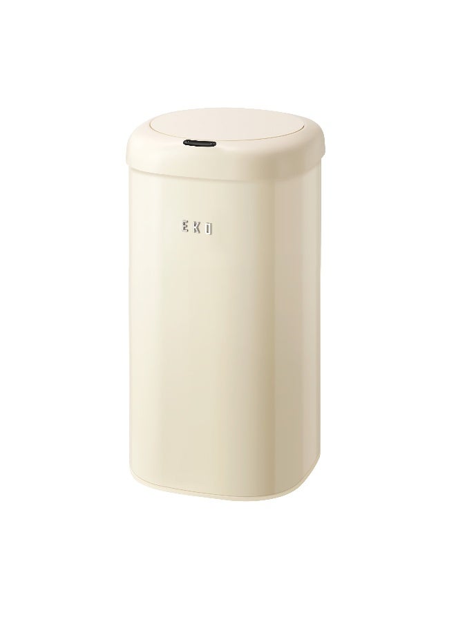 Orchid Eko 28L Vintage Sensor Bin Cream  - Image 2