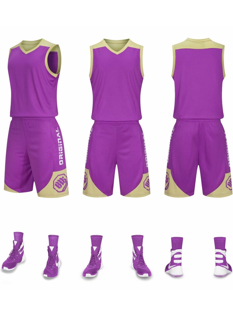 KUYING New Men's And Women's Basketball Uniform  - Image 1