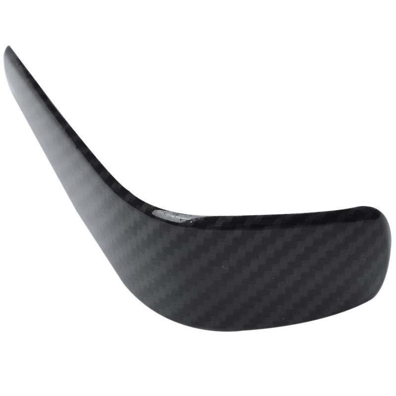 Curved Shift Knob Cover: ABS & Carbon Fiber Style - Easy To Install, Durable Luxury Look for BMW E90 3 Series 2005-2012 - Image 3