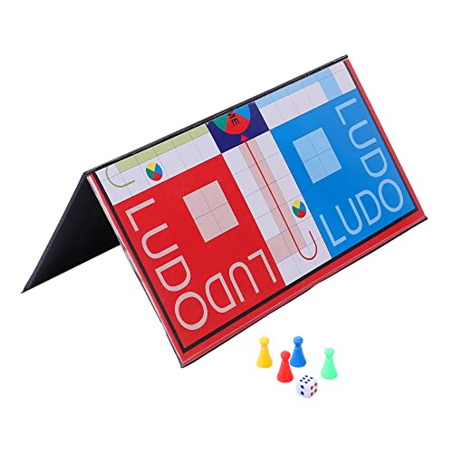 EKTA New Ludo Snakes and Ladders Board Game (Multicolor, Medium),for-All Ages, All Ages - Image 2