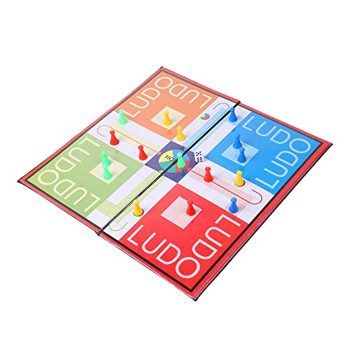 EKTA New Ludo Snakes and Ladders Board Game (Multicolor, Medium),for-All Ages, All Ages - Image 3