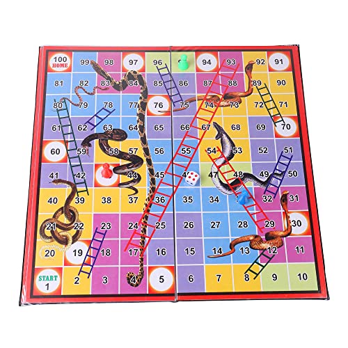 EKTA New Ludo Snakes and Ladders Board Game (Multicolor, Medium),for-All Ages, All Ages - Image 4