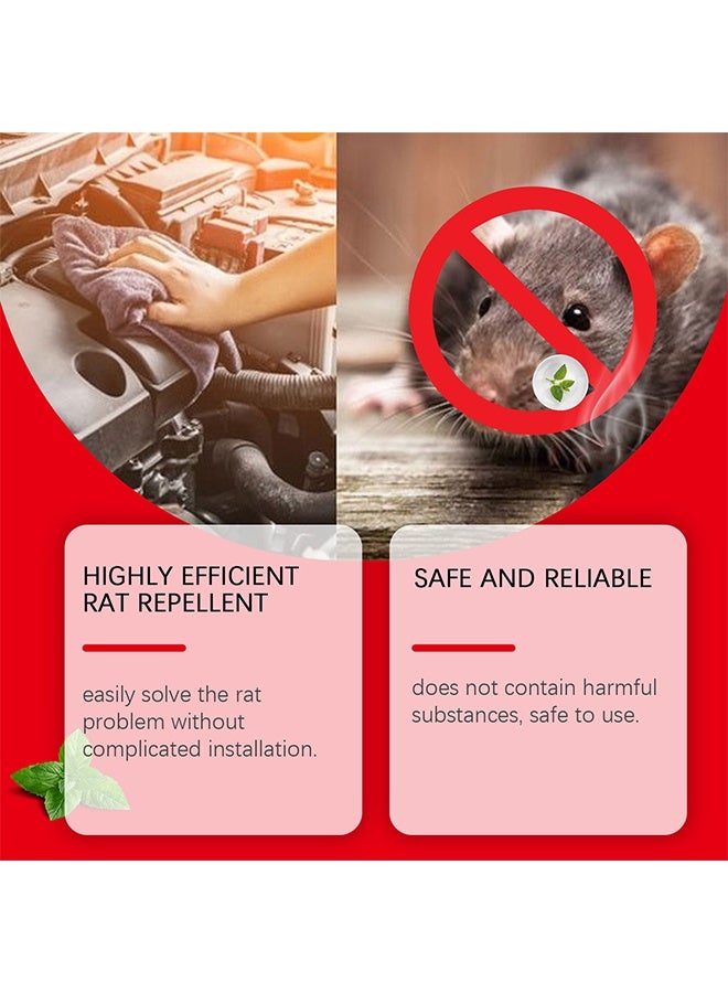 RAYHONG Automobile Engine Rat Repellent Spray, Rats Repellent Spray, Rodent Repellent, 100% Natural Repel Mice, Spray Prevent Rats From Entering The Car Engine, Use To Prevent, Catch And Repel Rats, Eco-Friendly Mouse Repellent Spray Natural Non-Toxic, 60ml - Image 4