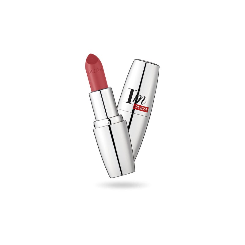 PUPA Pupa Milano I Am Pure-Colour Lipstick - Intense Color And Absolute Brightness - High Concentration Of Pigments - Lightweight And Flawless - Melts Perfectly On Lips - 408 Mysterious Pink - 0.123 OZ