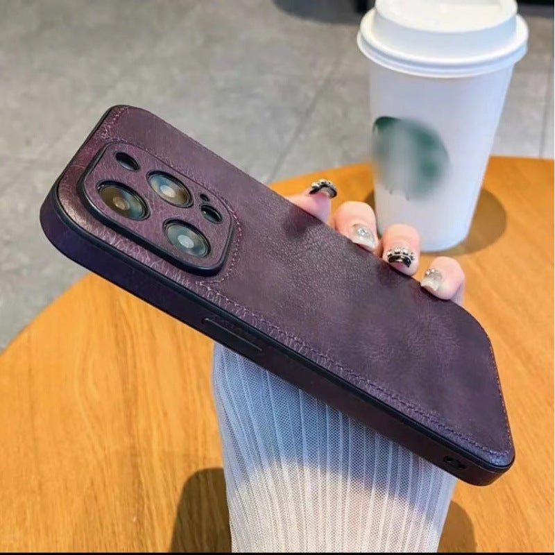 iPhone 13 Pro Cover Leather Protective , , Full Coverage , for iPhone 13 for Weekend Trips - Image 1