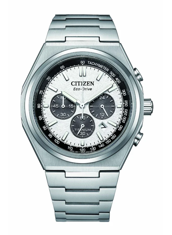 CITIZEN Men's Super Titanium Strap Analog Watch CA4610-85A - 42.5 mm