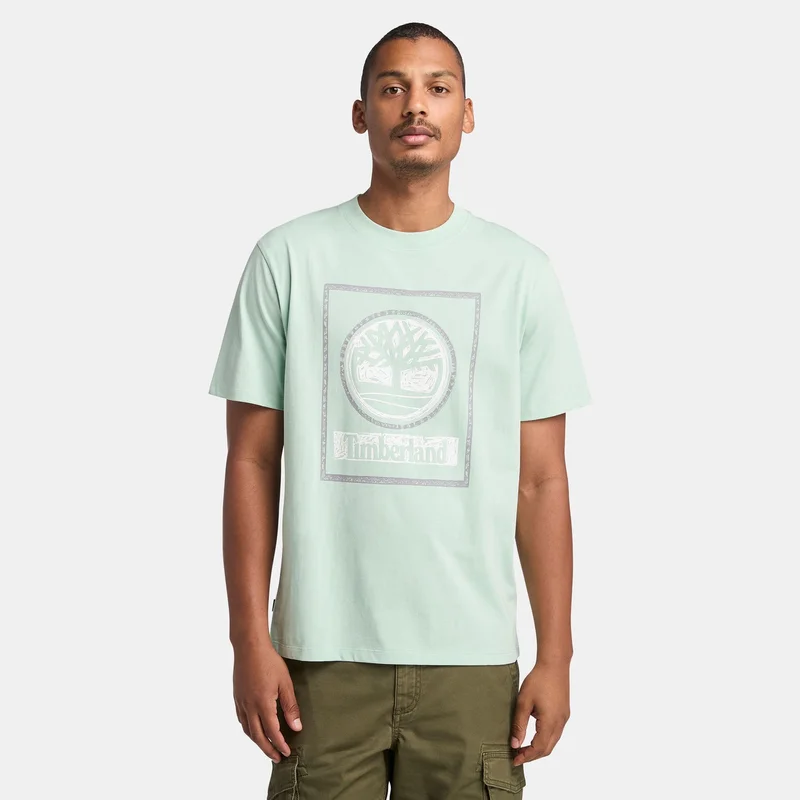 Men's Front Seasonal Stack Logo T-Shirt