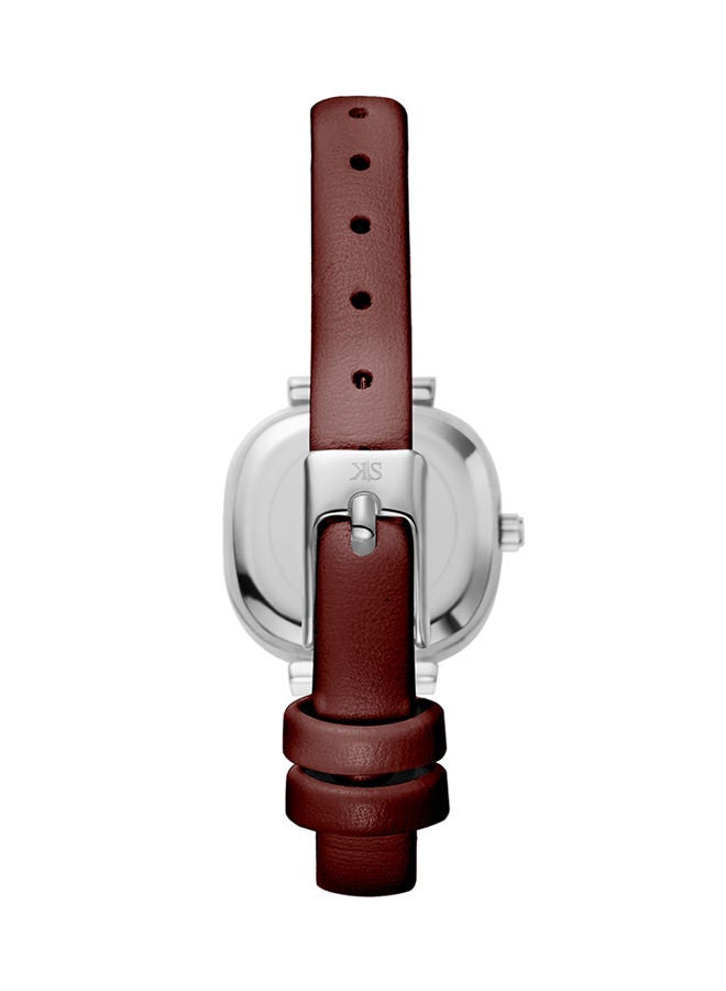 KENNETH SCOTT ساعة يد تناظرية من مادة البولي يوريثين K22525-SLDW - Image 3