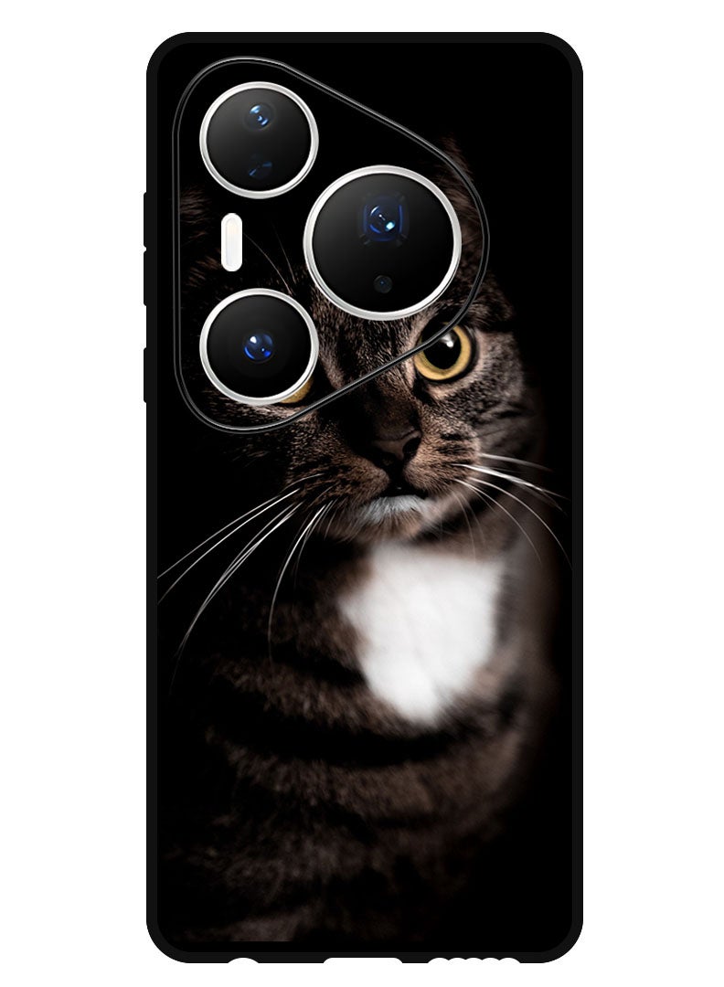 Theodor Case Compatible with Huawei Pura 80 Pro Plus 6.8 Inch Protection Shockproof Bumper Cover cat_pet - Image 1