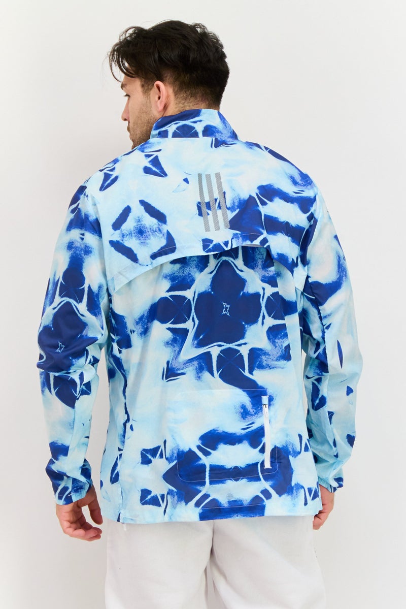 Adidas Men Sportswear Fit Long Sleeve Training Jacket, Multicolor - Image 3