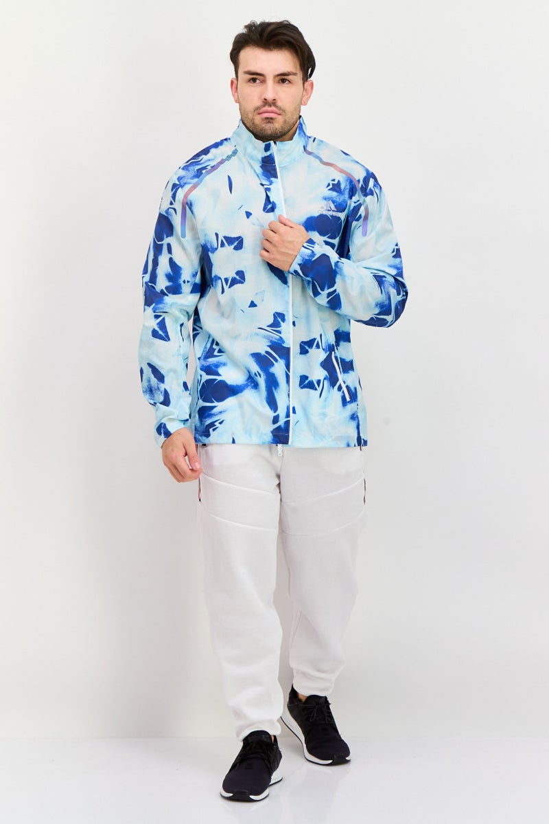 Adidas Men Sportswear Fit Long Sleeve Training Jacket, Multicolor - Image 4