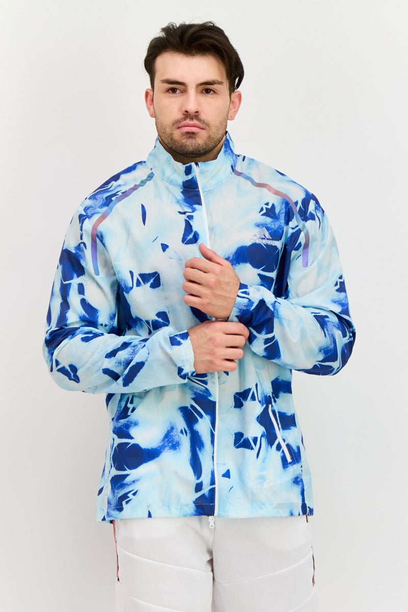 Adidas Men Sportswear Fit Long Sleeve Training Jacket, Multicolor - Image 1